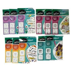 11 Create Your Own Colorable Christian Sticker Lot VBS Faith that Sticks